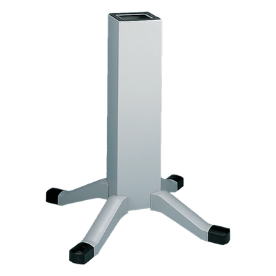AP36L44 - Pedestal de Acero con Patas para Gabinete HMI / 914 x 102 x 102 mm (36 x 4 x 4 in) / Acero Suave / Pintura en Polvo Gris ANSI 61 / Altura Ergonómica 914 mm (36 in)