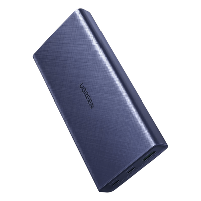 80304 - Batería Portátil / 20000mAh / PD 45W / Dual USB-C + USB-A / Celdas ATL / Azul