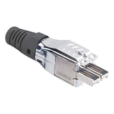 T7P4B011 - Plug TERA / 4 Pares / 22-23 AWG / S/FTP y F/FTP / Cat 7 y 7A / Blindado / Negro