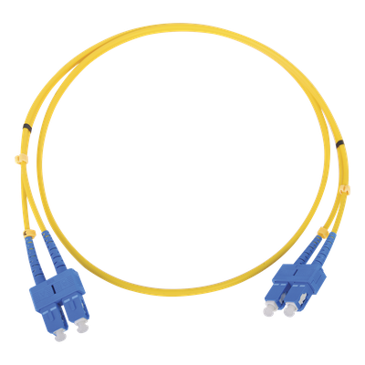LPFO6053B5M - Jumper de Fibra Óptica Monomodo / SC/SC Duplex / 5 m (16.40 pies) / ITU-T G.652.D / 9/125 μm / 1310-1550 nm
