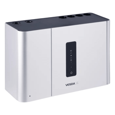 VEUA00UL - Analizador por aspiración / 6500 m² (69,965 ft²) / 800 m (2,625 ft) tubería / Pantalla LED / Wi-Fi y Ethernet / 4 entradas de tubo