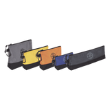 55569 - Kit de Bolsos para Herramientas / Base Reforzada 2520D / Cierre Zipper / 5 Piezas 14'' a 7'' / Mosquetones de Aluminio