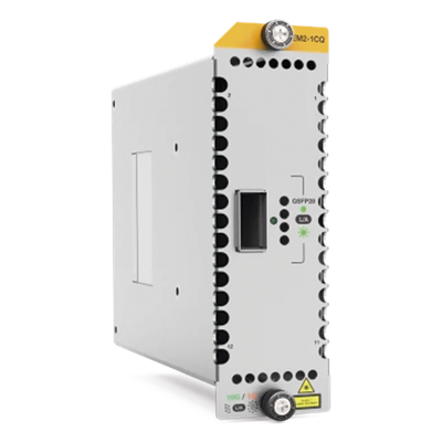 AT-XEM2-1CQ - Módulo de Expansión / 1 Puerto 100G QSFP28 / Ethernet 100GbE / Diseño Modular Plug-and-Play