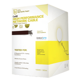 PRO-CAT-5E-W - Bobina de Cable / Cat5e / 305 m (1000 pies) / 24 AWG / UTP / 100 MHz / UL / Interior
