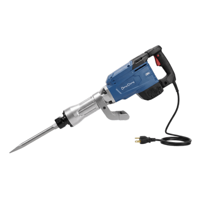 DZG-04-15S - Martillo Demoledor Industrial / 1700W / 40J de Impacto / Encastre Hexagonal 30 mm (1-1/8") / 1450 IPM / Control de Vibraciones