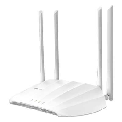 TL-WA1201 - Router Inalámbrico WISP, 2.4 GHz, 300 Mbps, 3 antenas externas omnidireccional 5 dBi, 4 Puertos LAN 10/100 Mbps, 1 Puerto WAN 10/100 Mbps, IPTV, IPV6