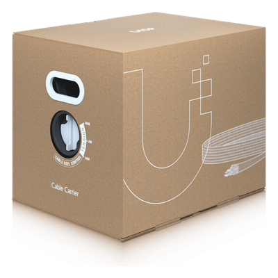 UISP-CABLE-CARRIER - Cable Ethernet Industrial / Cat5e STP / 24 AWG Cobre Sólido / 305 m (1000 ft) / Doble Blindaje / Protección ESD y UV