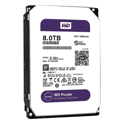 WD81PURZ - Disco duro WD de 8TB / 5400RPM / Optimizado para Videovigilancia