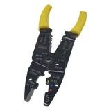 EP204B - EPCOM Pinza Cortacables Pelacables EP204B, 10-22 AWG, Con Plegador de Conectores