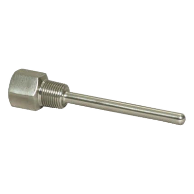 50001774-001/U - Termopozo de inmersión / 6 pulgadas (152 mm) / Para sensor C7041D2001/U / Conexión roscada / Serie Honeywell 2000