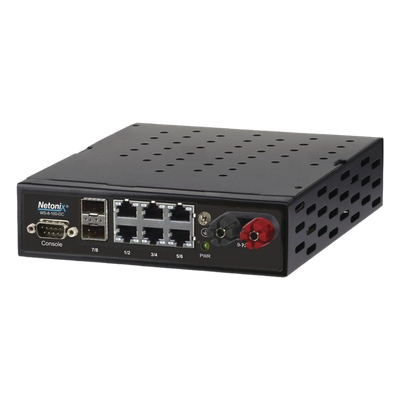 WS8150DC - Switch WISP PoE pasivo Administrable de 8 puertos (6 PoE Gigabit + 2 SFP) entrada de 9-72 Vcc