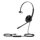 UH34-MONO-TEAMS - Auricular USB Monoaural / Cancelación de Ruido Pasiva / USB-A Plug-and-Play / Indicador de Ocupado / Active Protection / Compatible Windows y Mac