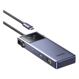 45155 - Hub USB-C 7 en 1 / HDMI 4K 60Hz / 2x USB-A 3.0 + USB-C 3.0 + USB-A 2.0 / Gigabit Ethernet / PD 100W / Cable 20 cm (0.66 ft)