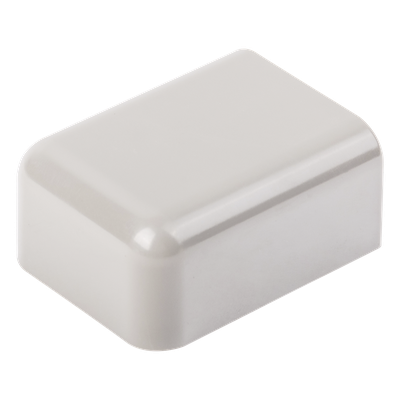 ECF10IG-X - Tapa Final, para uso con canaleta LD10, material ABS, Color Gris