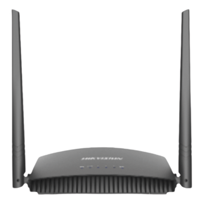 DS-3WR3N - Hikvision DS-3WR3N router inalámbrico Ethernet rápido Banda única (2,4 GHz) Negro
