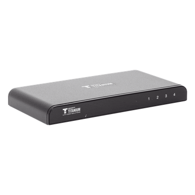 TT-314-PRO - Divisor (Splitter) HDMI 4K de 1 Entrada a 4 Salidas (Simultaneas) / Soporta 4K×2K / Soporta hasta 4 equipos con conexión en Cascada / HDMI 3D  / HDR / HDMI 1.4 /  HDCP 1.4  / Audio PCM / Longitud del cable de entrada ≤30m y salida ≤25m.