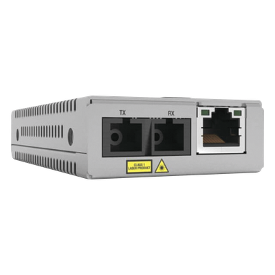 AT-MMC2000LX/SC-960 - Convertidor de Medios Gigabit / 10/100/1000Base-T a 1000Base-LX / SC Monomodo / Alcance 20 km (65,616 ft) / Compatible con Chasis MMCR18
