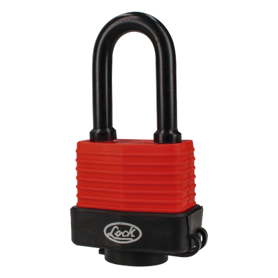 SYS-C25-L40 - Candado Comercial / Arco Largo 46 mm / Cuerpo Laminado 32 mm / Nivel de Seguridad 4 / Gancho 8 mm / Llave Estándar