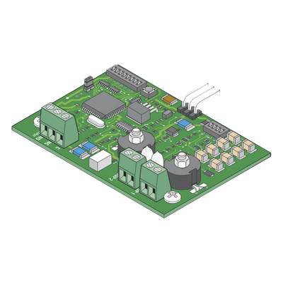 9409-010 - Sensor de Masa de Dos Canales / Detector de Bucle Auto-Ajustable / 2 Canales Independientes / Modos Presencia y Pulso / LED de Estado y Frecuencia