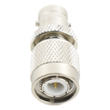 RFT-1231 - Adaptador en Línea, de Conector TNC Macho a BNC Hembra, Níquel /Oro /Teflón.