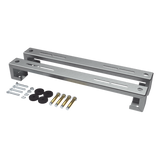 ZT-MPF-180 - Base para Unidad Externa Minisplit / Capacidad 1 a 3 Toneladas / Ajustable en Altura y Ángulo / Acero Galvanizado y Aluminio / Sistema Antivibraciones