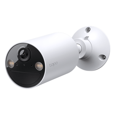 TAPO-C410 - Cámara IP Inalámbrica / 2K 3 Megapixel / Batería 6400 mAh 180 días / Visión Nocturna Color / IP65 / Detección IA Personas