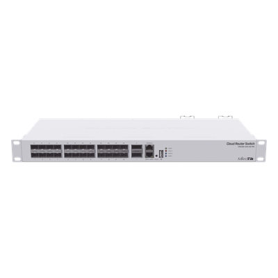 CRS326-24S+2Q+RM - CRS326-24S+2Q+RM, Switch 24 puertos SFP, 2 puertos 40G QSFP+