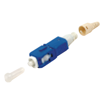 FC1-LB-SCU-9BL - Conector de Fibra Óptica Pre-Pulido / SC/UPC Simplex / Monomodo OS1/OS2 / Re-Terminable / Color Azul