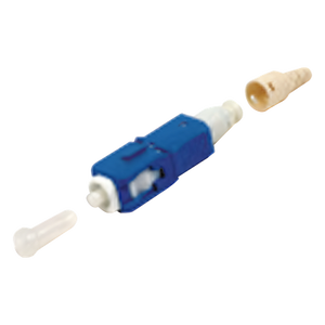 FC1-LB-SCU-9BL - Conector de Fibra Óptica Pre-Pulido / SC/UPC Simplex / Monomodo OS1/OS2 / Re-Terminable / Color Azul