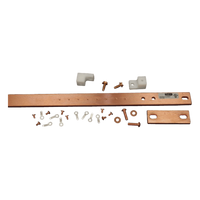 DG19 - Barra de Tierra Física para Rack 19" (482.6 mm) / 1 UR / Aleación de Cobre 110 Esta