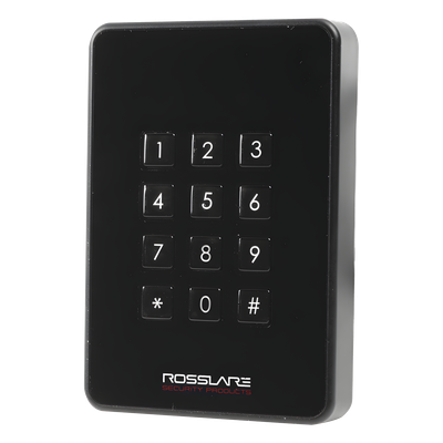AYH-6355-BT - Lector de Tarjetas / Multiformato 13.56 MHz / NFC MIFARE BLE-ID / Teclado / Salida OSDP-Wiegand / 12 VCC