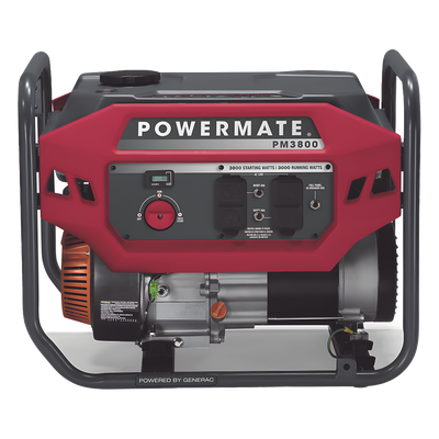 PM3800 - Generador Inversor Portátil / 3 kW Nominal / 3.8 kW Arranque / 120 V / 60 Hz / Tanque 18.9 L / 21 h Autonomía al 25% / Arranque en Frío / 43.5 kg