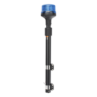 SPT16B - Luz Telescópica para Motocicletas / 8 LED / Azul / 12~24 VCD / Perfil Bajo 88 mm / Certificación ECE R65 / SAE J845