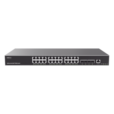 GWN7813 - GWN7813, Switch Administrable capa 3, 24 x GigaEth y 4 x 10 Giga SFP+