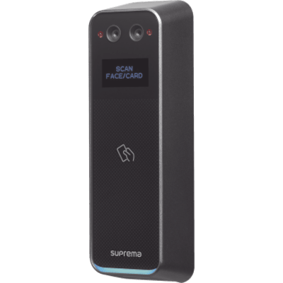 BEW3DBAIR - Lector Biométrico Facial (compatible solo con BIOSTARAIR) / lector de tarjetas Prox EM, mifare, Tarjetas Virtuales por Bluetooth / con protección IP67, IK08