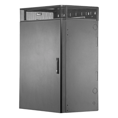 WME9BL - Gabinete de Montaje en Pared / 18 UR / Profundidad 36 in / Carga 181 kg / Acero Calibre 16 / UL 2416
