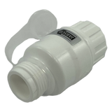 44411-0045 - Regulador de Presión de Agua en Línea / 45 psi (3.1 bar) / Codo Giratorio / Filtro Extraíble / GHT 3/4' / Calidad Alimentaria / 3' x 1.5' (7.6 cm x 3.8 cm)