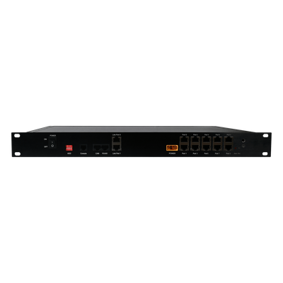 HUBEBOX48100R - Hub de Administración de Baterías / 48 VDC / 7 Grupos de 8 Baterías / Comunicación CAN / Montaje en Rack 19" / IP20 / -20°C a 60°C (-4°F a 140°F)