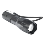 XT61 - Linterna LED Táctica / 600 Lúmenes / IPX4 / Zoom Ajustable / Funcionamiento Dual 4.5V / 3.7V / Aluminio Ultraligero