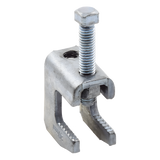 ANC-MA34-38 - Mordaza de Acero / Fija Barras 3/4" / Varilla Roscada 3/8" / Carga 200 kg / Galvanizada Electrolíticamente