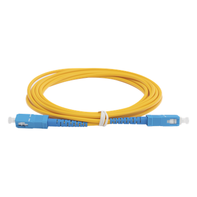 LPSM3SCUSCUS3 - Jumper de Fibra Óptica Monomodo / SC/UPC-SC/UPC / Simplex / 3 Metros (9.84 Pies) / 3mm / OS2 G.652D
