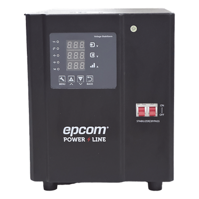 EPL3K1FVR - Regulador de Voltaje Industrial / 3 kVA / 3 kW / Monofásico Ferroresonante / Entrada 96-144 Vca / Salida 117.6-122.4 Vca / Estabilización ±2%
