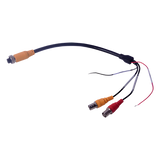 TRANSFERCABLE - Cable Adaptador para MDVR / Conector Aviación 4 Pines a BNC / Video, Audio y Alimentación / 40 cm (15.7 in)