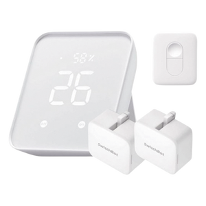 SWITCHBOTKHBR - Controlador Hub Inteligente / Conexión Dual Wi-Fi y Bluetooth 4.2 / Alcance 120 m (393.7 ft) / Compatibilidad IR / Soporte Matter