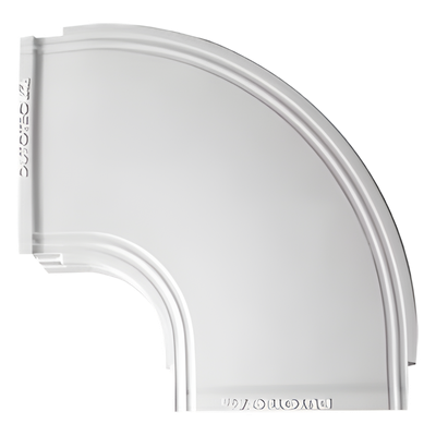 THR40-CHO - Curva Horizontal / Aluminio Inyectado SAE 305 / Pintura Electrostática 60-100 μm / -20°C a +180°C / 0.489 kg