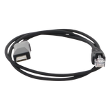 TXCP740K - Cable Programador USB / Conector USB-A a RJ45 / Longitud 1 m (3.3 ft) / Compatible Windows 98 a Server 2022 / PU Negro Alta Durabilidad