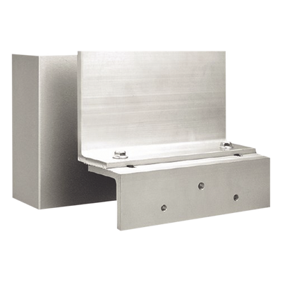 AM3370 - Montaje tipo ZL / Aluminio anodizado US28 / 600 lbs / Puertas interiores / 182.88 kg