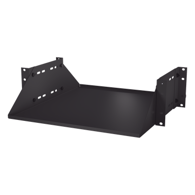 SCH-D38-3U - Charola para Rack / 3U / 19 Pulgadas / Carga 150 kg / Doble Fijación / Color Negro