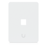 UACC-WP-KEYSTONE-V-1P - Placa Keystone / 1 Puerto / Superficie Pintable / Montaje Vertical / 4 Piezas / Policarbonato y Acero SGCC