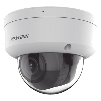 DS-2CD2763G2-LIZS2U - Cámara Domo IP / 6 Megapixel / Lente Motorizado 2.8-12 mm / Dual Light 40 m (131.2 ft) / WDR 120 dB / IP67 / IK10 / PoE / Alarmas I/O